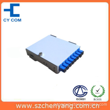 Fiber Optic FTTH Customer Terminal Box (Metal Shell, 8 port)